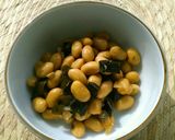 ポン酢であえるだけ！水煮大豆の酢の物作り方3写真