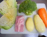 温野菜がたっぷり摂れる＊簡単ポトフ作り方1写真