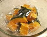 レンジで簡単♪かぼちゃオレオ　おばケーキ作り方1写真