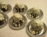 レンジで簡単♪かぼちゃオレオ　おばケーキ作り方7写真