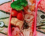 簡単☆ミニオンキャラ弁当☆79#小学生作り方1写真