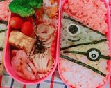 簡単☆ミニオンキャラ弁当☆79#小学生作り方3写真