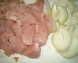 ケチャップチキン♪作り方1写真