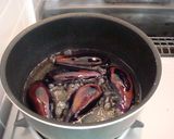 ◆3つだけ!生ハム&なすの簡単トマト煮◆作り方2写真