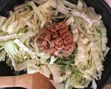 納豆とキャベツのふわ玉炒め作り方4写真