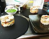 見た目華やか絶品野菜沢山鮭花散らし寿司作り方41写真