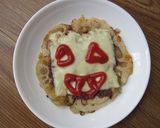 ハロウィンに☆蓮根で和風ピザ作り方7写真