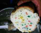 クリームチーズと野菜のスタッフドバゲッド作り方5写真