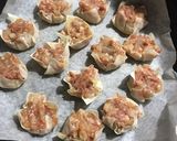 フライパンでエビしゅうまい作り方6写真