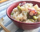 枝豆＆タコの炊き込みご飯作り方8写真