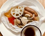 米油ソースde野菜の包み蒸し☆作り方6写真