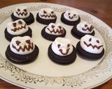 マシュマロオレオで簡単！ハロウィンおばけ作り方3写真