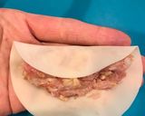 羽根つき☆えのきたっぷり棒ギョーザ作り方4写真