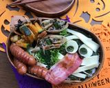 ハロウィンに♡ベロ出しミイラ♡海苔弁♡作り方6写真