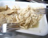 簡単♪鶏肉とセロリのマヨマスタード和え作り方3写真