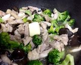 霜降りひらたけと鶏肉のサッと煮作り方6写真