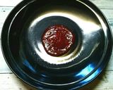 ハロウィン風パプリカの肉詰めハンバーグ作り方4写真