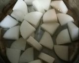 麦イカと大根の煮物作り方1写真