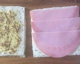 酒かすバターサンド（あんことハム）作り方2写真