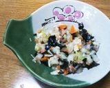 キクラゲとシャキシャキ野菜で健康餃子作り方3写真