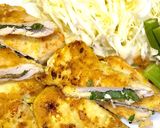 簡単な鶏ささみと大葉梅肉のピカタ作り方11写真