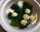 シモフリシメジとシモコシの鍋焼きうどん作り方4写真