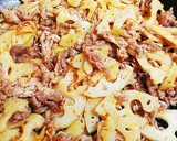 簡単きんぴら♪豚肉と蓮根のラー油炒め❤作り方4写真