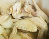 大根と手羽先の煮物★ごま風味作り方3写真