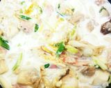 さつまいもと長ねぎの和風グラタン作り方8写真