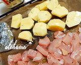 こめ油でチキンとポテトのローズマリー焼き作り方4写真