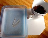 簡単チョコ。作り方1写真