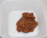 簡単！里芋の梅肉と豚肉の掻き揚げ作り方3写真