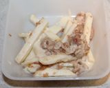 簡単！里芋の梅肉と豚肉の掻き揚げ作り方11写真