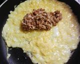 おいしいタレと雑穀ご飯と♪納豆オムレツ作り方3写真