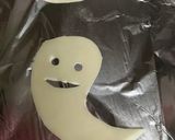 餃子の皮で簡単に☆おばけちゃんスナック作り方7写真