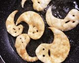 餃子の皮で簡単に☆おばけちゃんスナック作り方13写真
