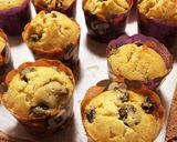 バナナとレーズンのカップケーキ作り方8写真
