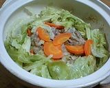 豚バラ&白菜の蒸し煮作り方5写真