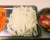 牛カルビと野菜たっぷりのテグタンスープ作り方2写真