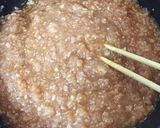 簡単 鶏そぼろ丼作り方2写真