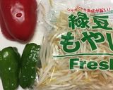 彩りに！簡単 もやし炒め作り方1写真