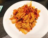 簡単時短！ご飯がススム☆豚キムチ炒め☆作り方6写真