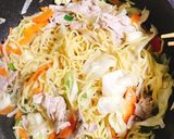 ☆野菜たっぷり！絶品塩焼きそば☆作り方5写真