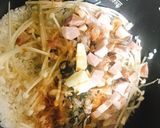 絶品！簡単☆バタポン焼豚炊き込みご飯☆作り方2写真