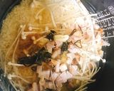 絶品！簡単☆バタポン焼豚炊き込みご飯☆作り方3写真