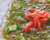 混ぜるだけ♪めかぶと納豆ねばねば和え作り方4写真