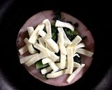 お弁当のすき間に！ハムチーズはさみ焼き★作り方2写真