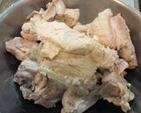 豚スペアリブと冬瓜の煮物作り方1写真