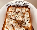 ちょこっとイタリアンな納豆トースト作り方3写真