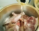 特別な日にも‼骨付きのチキン煮込み焼き作り方2写真